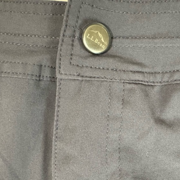 L.L. Bean Comfort Trail Skort Skirt Charcoal Gray Size 6 Style Number 288936 - Picture 3 of 8